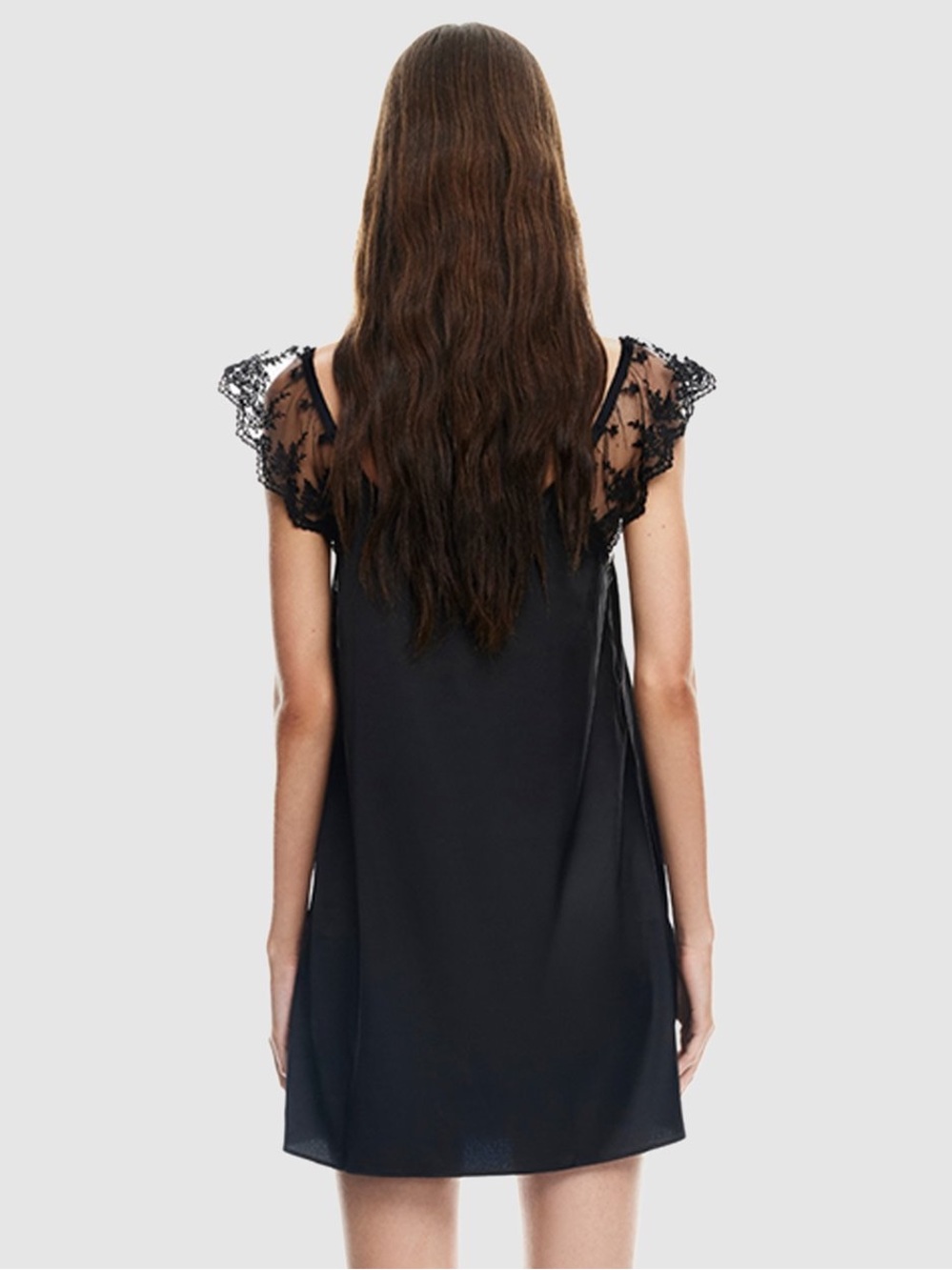 LIONESS | 11:11 MINI DRESS | OBSIDIAN | 1B - Picture 3 of 6